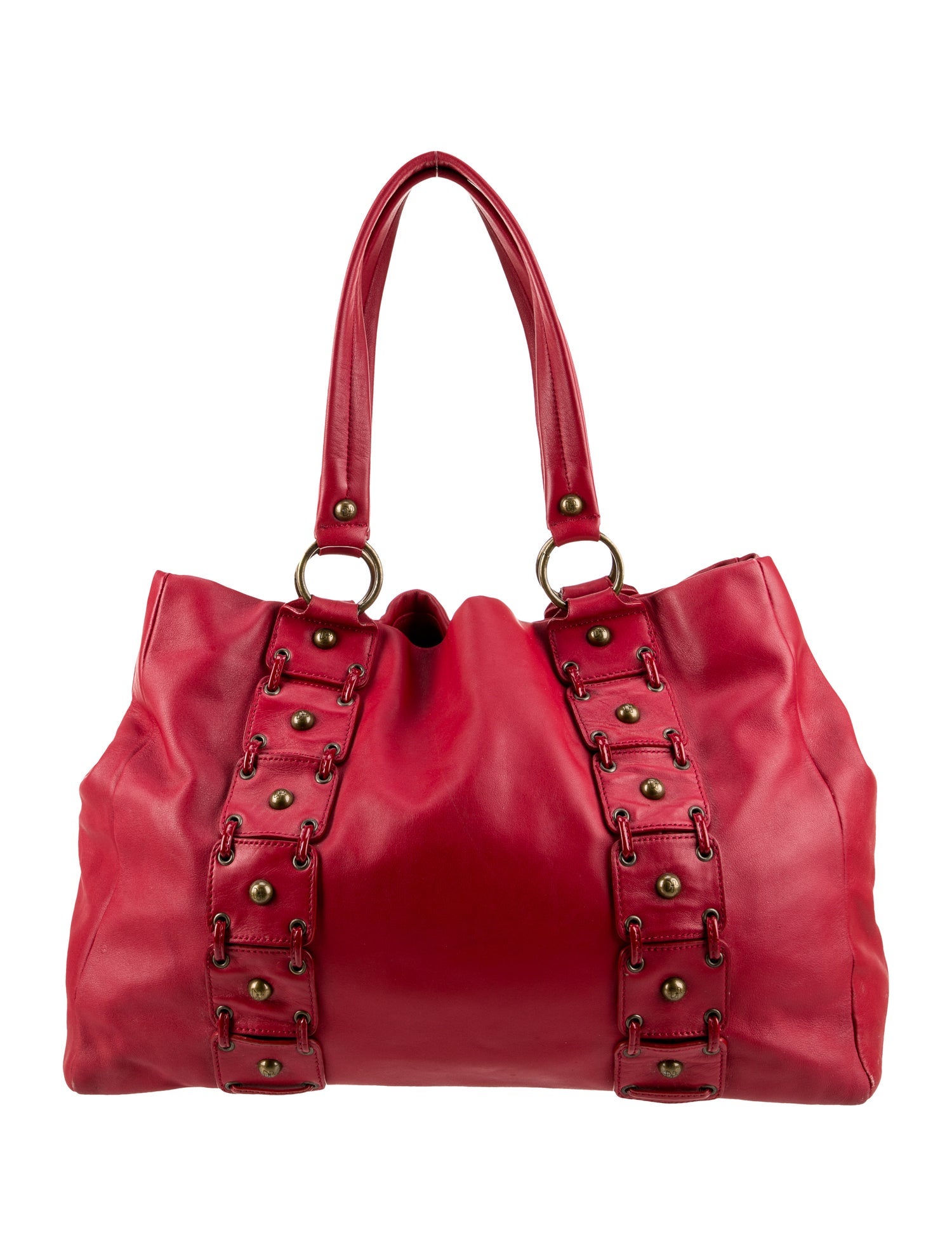 Donald Pliner Leather Bucket Bag